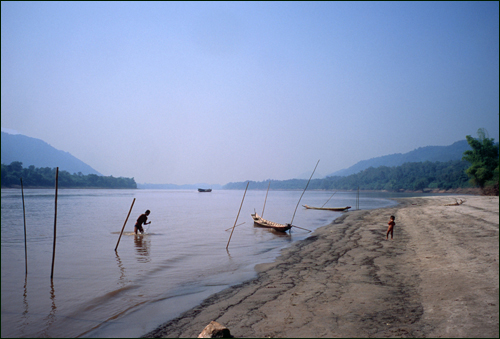 Mekong River, northern Laos